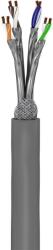 Goobay S/FTP CAT6a Installációs Kábel - 50 m, Szürke
