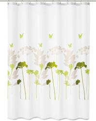 Kleine Wolke Barcelona zuhanyfüggöny 200x120 cm fehér-zöld-szürke 5188602238 (5188602238)