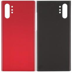  tel-szalk-192969331619 Samsung Galaxy Note 10 Plus Piros Akkufedél hátlap, burkolati elem (tel-szalk-192969331619)