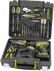 Extol 422801 akkus csavarhúzó, Brushless, 46 db (422801)