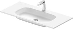 Duravit Sivida mosdótál 102x48.5 cm négyszögletes beépíthető fehér 2650023200