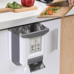 Ajtóra rakható szemetes praktikus kukazsák tartóval (W1040)