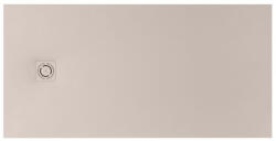Roca Terran-N Stonex zuhanytálca 160x90 cm csúszásgátló felülettel és lefolyóval, bézs APA0164038401650 (APA0164038401650)