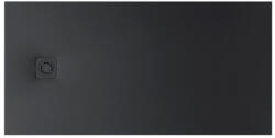 Roca Terran-N Stonex zuhanytálca 170x70 cm csúszásgátló felülettel és lefolyóval, fekete APA016A42BC01400 (APA016A42BC01400)