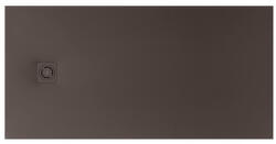 Roca Terran-N Stonex zuhanytálca 160x90 cm csúszásgátló felülettel és lefolyóval, kávé APA0164038401660 (APA0164038401660)