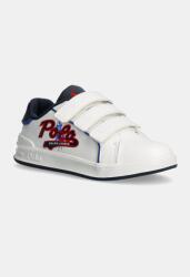 Ralph Lauren gyerek sportcipő HERITAGE COURT III GRAPHIC EZ fehér, RL01259100 - fehér 28