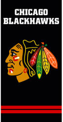 Official Merchandise NHL Chicago Blackhawks Black Törülköző