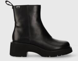 Camper bőr csizma Milah fekete, női, platformos, K400725.001 - fekete Női 41
