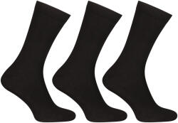 Nedeto 3PACK șosete Nedeto înalte bambus negre (3PBV01) XL (179027)