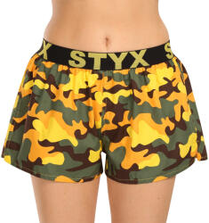 Styx Boxeri largi pentru femei Styx art sport cauciuc camuflaj galben (T1559) 3XL (175472)