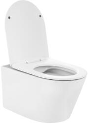 Gamma gömbölyű WC csésze fehér, beépíthető (MUT-301)