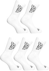 Styx 5PACK șosete Styx înalte albe (5HV1061) L (173535)