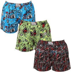 Styx 3PACK Styx pantaloni scurți de somn pentru femei multicolori (3DTD14183) XL (179561)