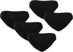 Nedeto 5PACK chiloți damă Nedeto negri (5NDTK001) S (169108)