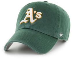 47 brand pamut baseball sapka MLB Oakland Athletics zöld, nyomott mintás, BCPTN-DBLUN18GWS-DG08 - zöld Univerzális méret