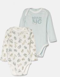 United Colors of Benetton pamut baba body 2 db 3GI70B00R - kék 62