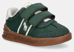 Ralph Lauren gyerek sportcipő HERITAGE COURT III EZ T-TOE zöld, RL00503301 - zöld 22