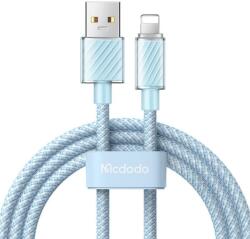 Mcdodo USB-A Lightning fonott töltőkábel adatkábel 2 m kék (CA-3644)