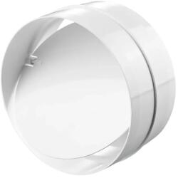Vents csőtoldó visszacsapószeleppel szellőző csőhöz, D=125 (2121)