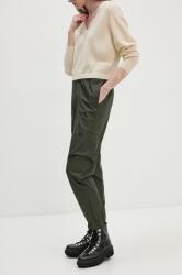 Rains melegítőnadrág 18850 Pants zöld, sima - zöld XS