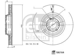 Febi Bilstein Disc frana FEBI BILSTEIN 186164 (186164) - automobilus