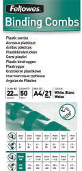Fellowes Spirál Fellowes 22 mm 151-180 lap fehér (PAP5122-0060)