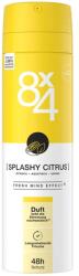 8x4 Spray deodorant 150 ml Splashy Citrus