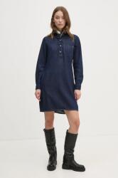 Pepe Jeans farmerruha REGULAR PULL-OVER DRESS sötétkék, mini, egyenes, PL953628BC3 - sötétkék XS