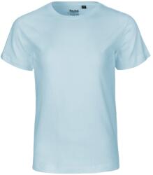 Neutral Rövid ujjú gyerek póló organikus Fairtrade biopamutból - Világoskék | 104/110 (NE-O30001-1000278273)