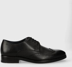 JOOP! bőr félcipő Kleitos fekete, férfi, 4140004393 - fekete Férfi 40