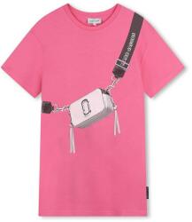 Marc Jacobs gyerek pamutruha lila, mini, egyenes, W60230 - lila 86