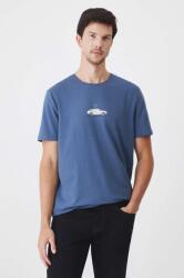 Medicine t-shirt férfi, nyomott mintás - kék S - answear - 5 290 Ft