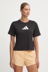Adidas edzős póló Train Essentials fekete, JG8614 - fekete XL