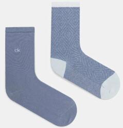 Calvin Klein zokni 2 pár női, 701230617 - kék Univerzális méret