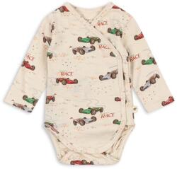 Konges Sløjd gyerek body BASIC LS NEWBORN BODY GOTS KS101414 - bézs 68 - answear - 9 690 Ft