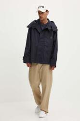 A-cold-wall* rövid kabát Gable Storm Jacket férfi, sötétkék, átmeneti, oversize, ACWMO239 - sötétkék L