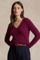 Ralph Lauren gyapjú pulóver könnyű, női, lila - lila XS