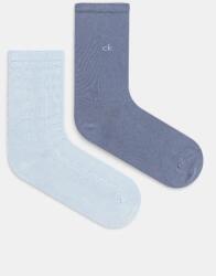 Calvin Klein zokni 2 pár női, 701230656 - kék Univerzális méret