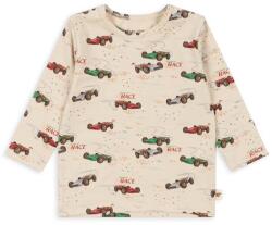 Konges Sløjd baba hosszú ujjú BASIC BLOUSE GOTS bézs, mintás, KS101412 - bézs 80 - answear - 7 290 Ft