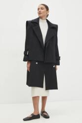 ANSWEAR balonkabát női, fekete, átmeneti, oversize - fekete S/M - answear - 26 990 Ft