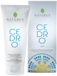 Natures Cedro Man energetizáló tusfürdő és sampon, 200 ml - hajpatika