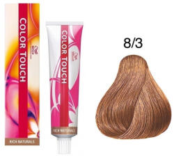 Wella Professionals Color Touch tartós hajszínező 8/3 - hajpatika