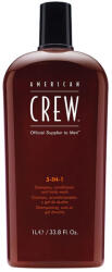 American Crew 3-In-1 sampon-balzsam-tusfürdő, 1 l