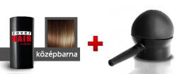 Cover Hair Volume hajdúsító, 30 g, középbarna + szórófej - hajpatika