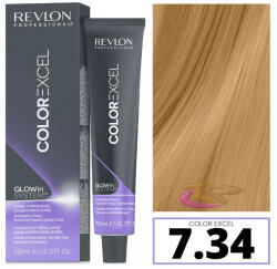 Revlon Color Excel Glowin System hajszínező 7.34 - hajpatika