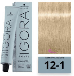 Schwarzkopf Igora Royal hajfesték 12-1 Highlifts - hajpatika