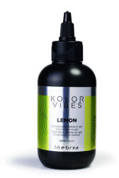 Inebrya Kolor Vibes vegán hajszinező gél, Lemon, 150 ml - hajpatika