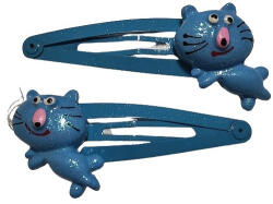 Hair Power cicás gyerek csit csat kék, 2 db - hajpatika