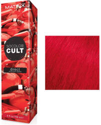 Matrix SoColor Cult Direct Semi Permanent hajszínező Red Hot, 118 ml - hajpatika