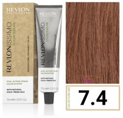 Revlon Color Sublime ammóniamentes hajfesték 7.4 - hajpatika
